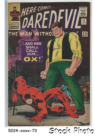 DAREDEVIL #015 © April 1966 Marvel Comics